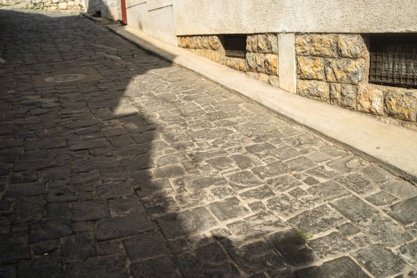 Stone Sidewalk Repair in Wilmington