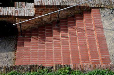 Brick Stairs Installation